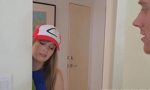 Cute Blonde Teen Stepsister Dolly Leigh Has Sex With Her Stepbrother For ‚lite Pokemon