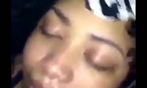 Latina teen acquires nut flop on face