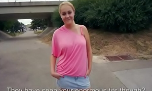 Public Fuck With Down in the mouth Legal age teenager Amateur Slattern For Cash And Horny Tourist 27